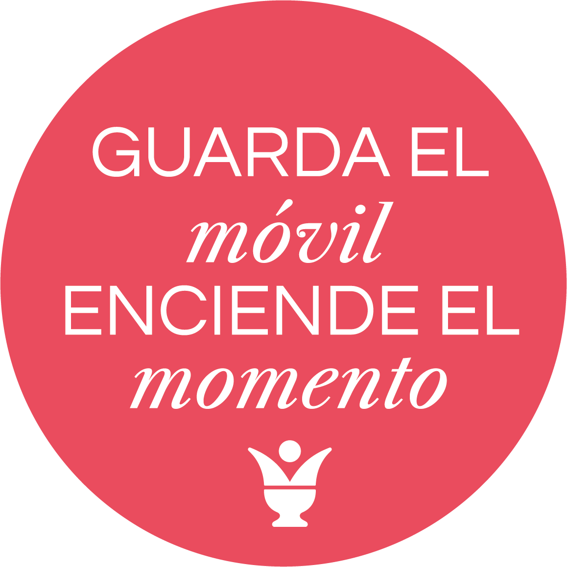 Guarda el móvil
